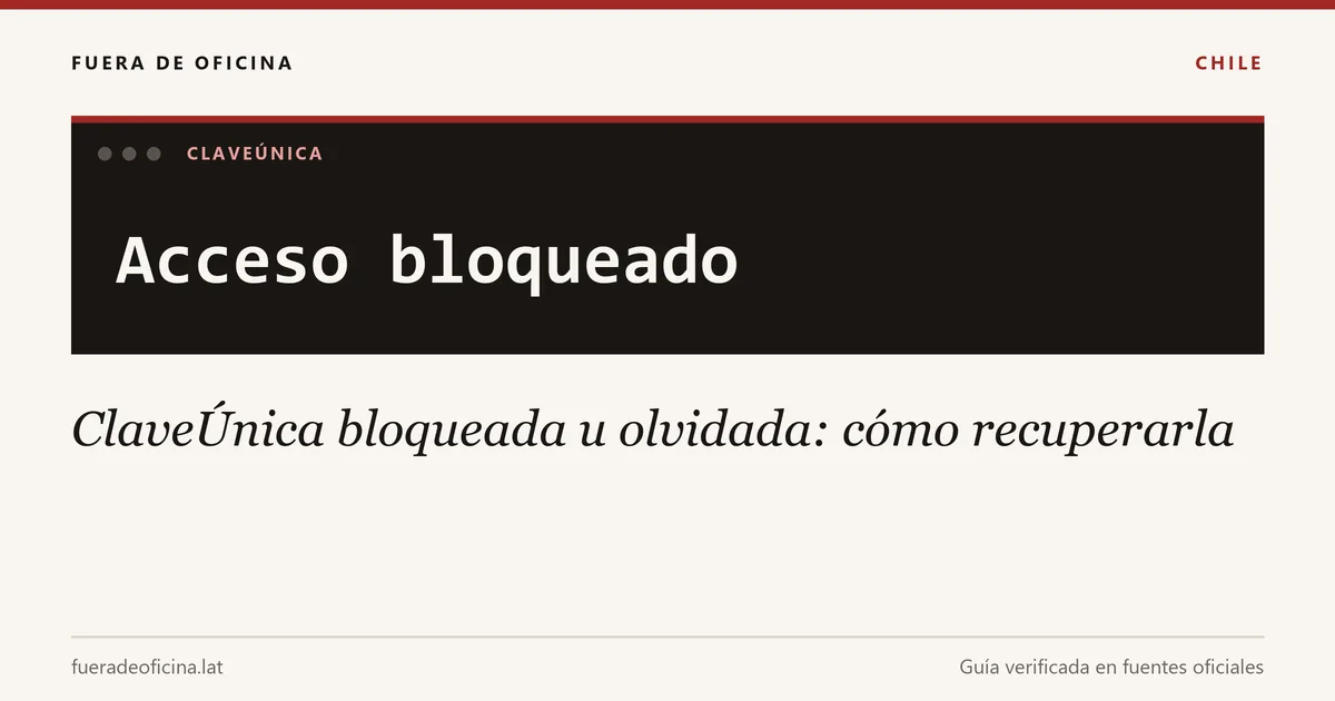 ClaveÚnica bloqueada u olvidada: cómo recuperarla